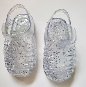 2/$20 TEENY TOES Baby Girl Size 3 Jelly Sandals